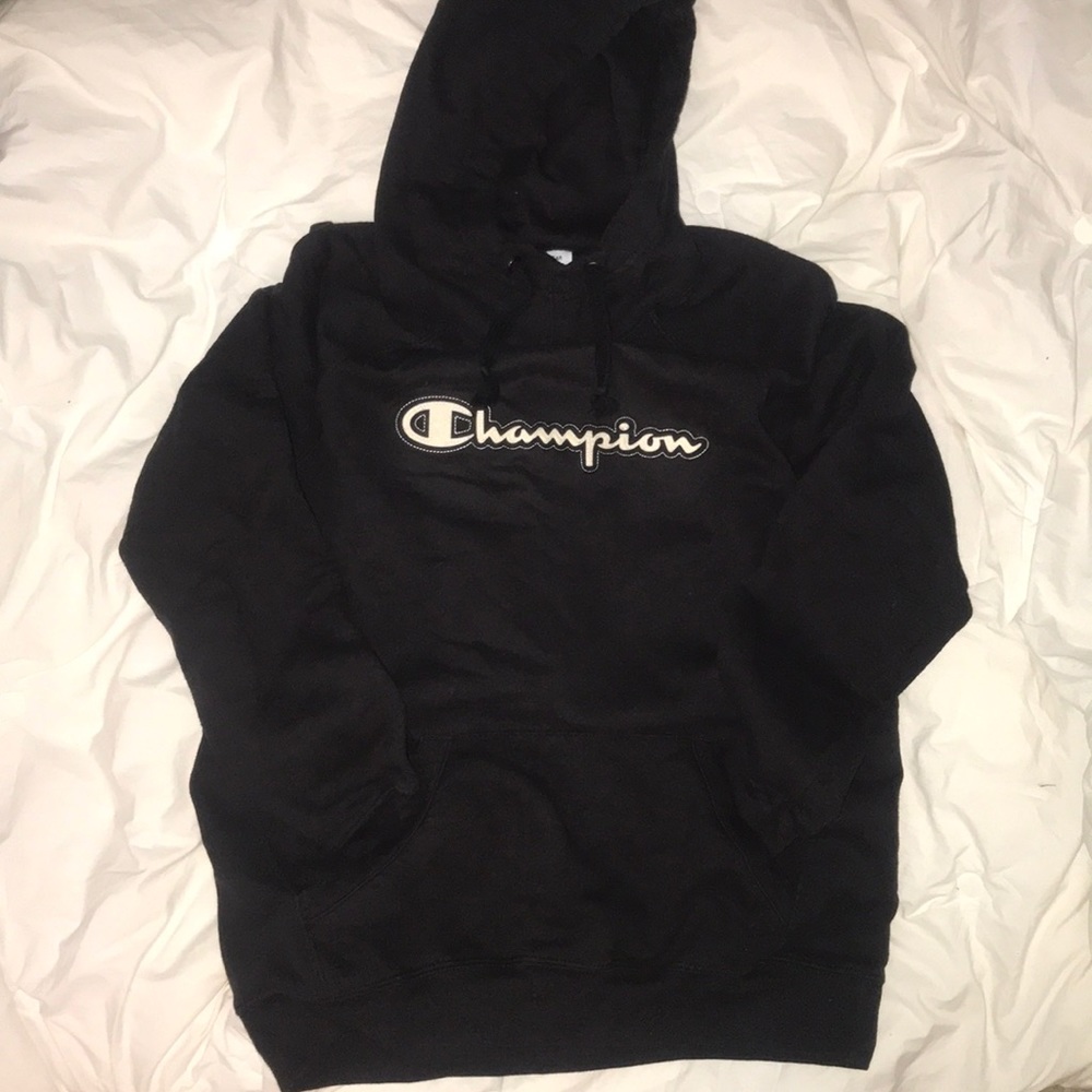 Champion Black Hoodie